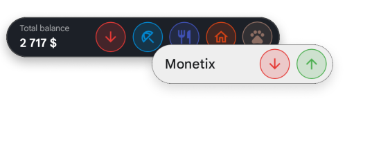 Flexible widget for quick access